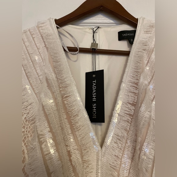 AMAZING Tadashi shoji Nude lace dress💫 - Picture 3 of 9